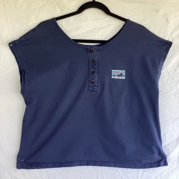 Patagonia Henley sleeveless women’s shirt regular fit - Picture 1 of 11